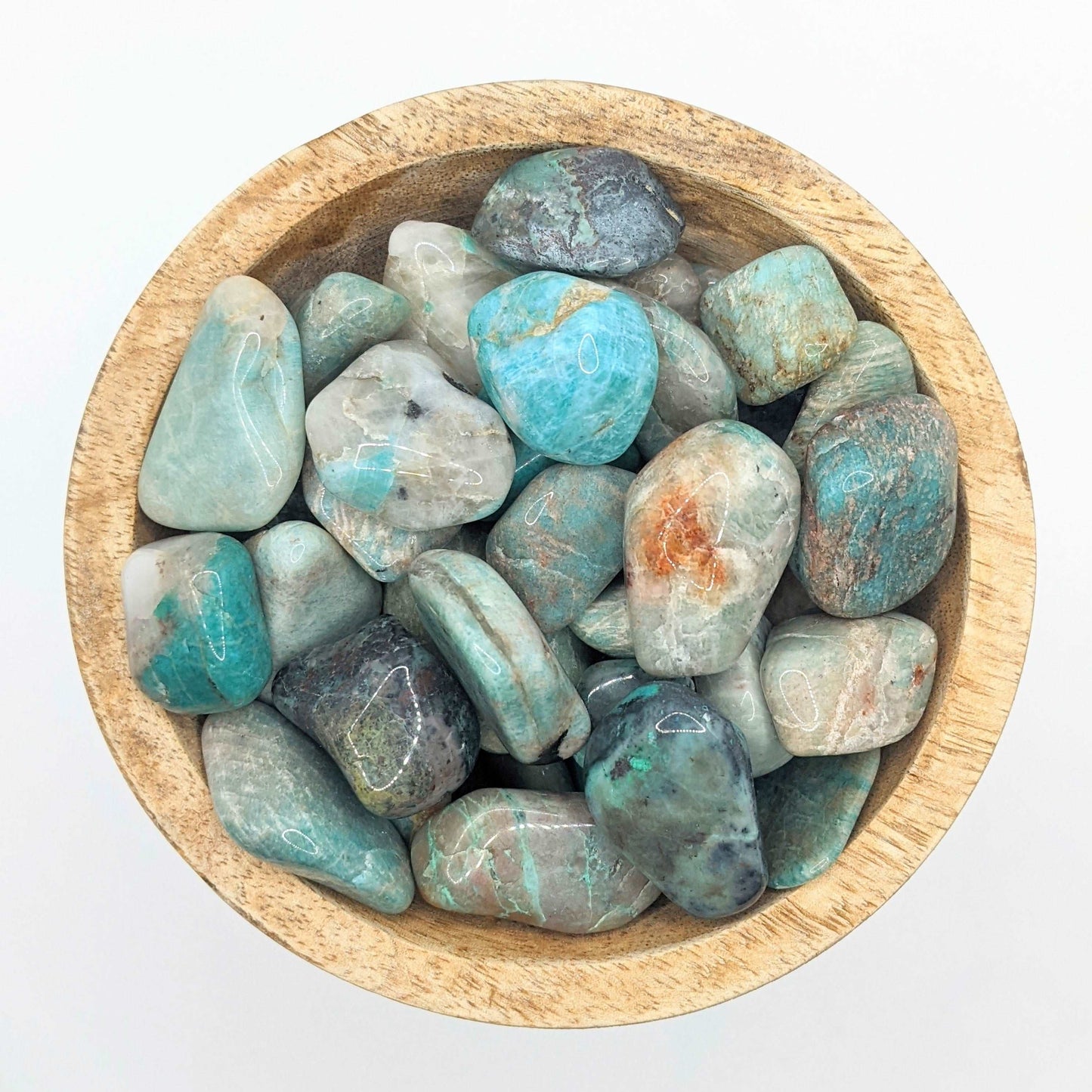 Pierre roulée amazonite