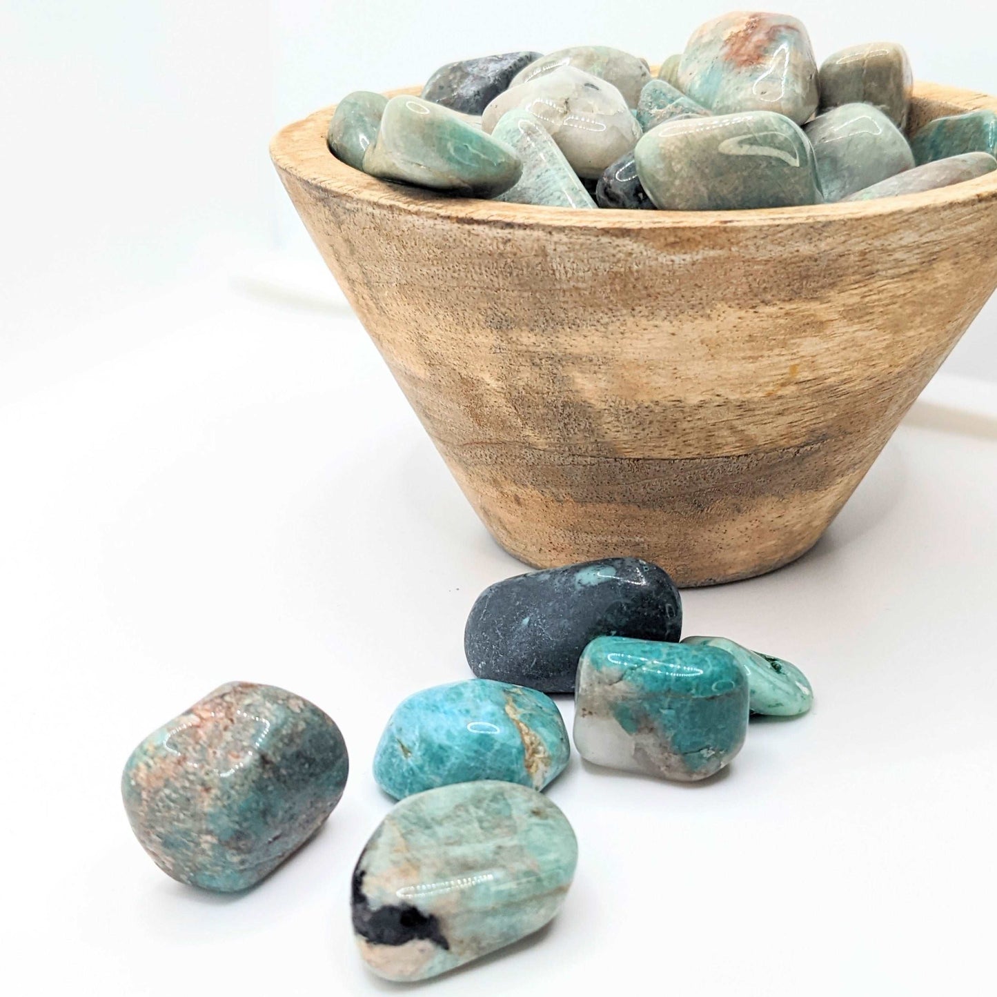 Pierre roulée amazonite