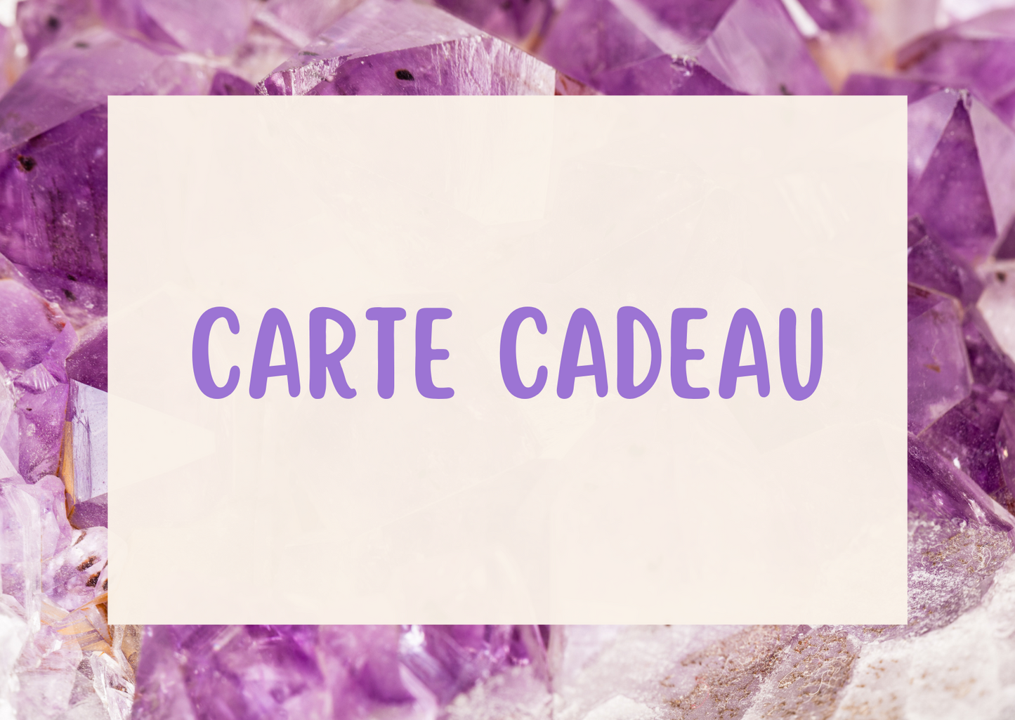 Carte cadeau MyGemmies.com