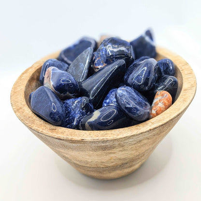 Sodalite de Namibie pierre roulée